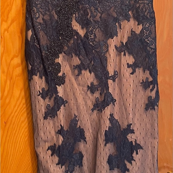 Long blue dress with lace( mother of the bride) - Picture 2 of 5